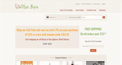 Desktop Screenshot of olivebarn.com